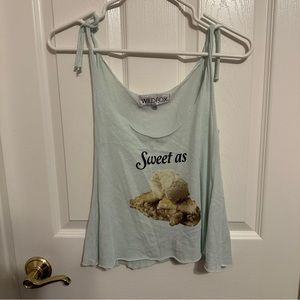 Wildfox Apple Pie Loose Tank
